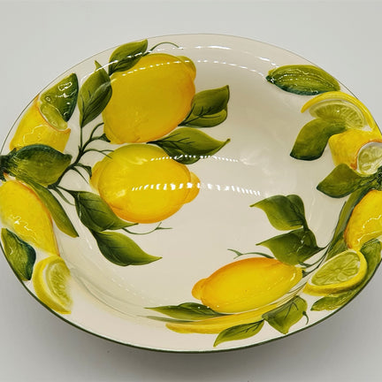 Bolo Ciotola Decoro Limone Rilievo