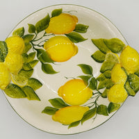 Bolo Ciotola Grande Decoro Limone Rilievo