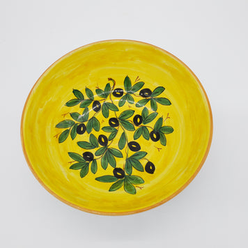 Bolo Decoro Olive Fondo Giallo