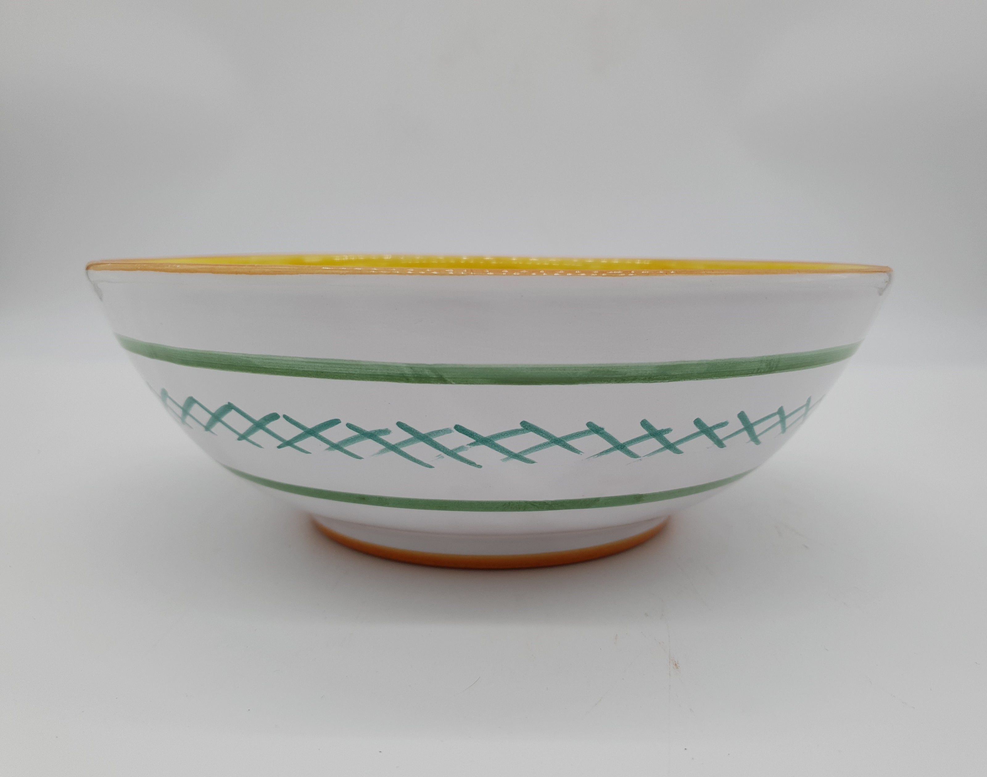 Bolo Decoro Olive Fondo Giallo