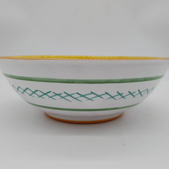 Bolo Decoro Olive Fondo Giallo