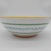 Bowl Olive Bottom Yellow Decor
