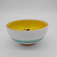 Bowl Olive Bottom Yellow Decor