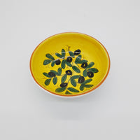 Bowl Olive Bottom Yellow Decor