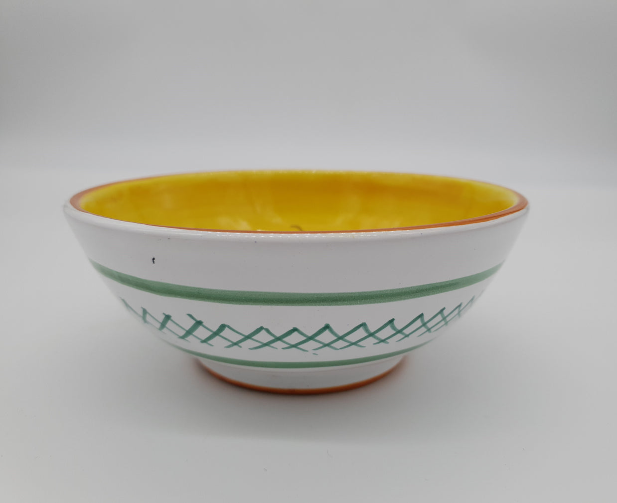 Bolo Decoro Olive Fondo Giallo