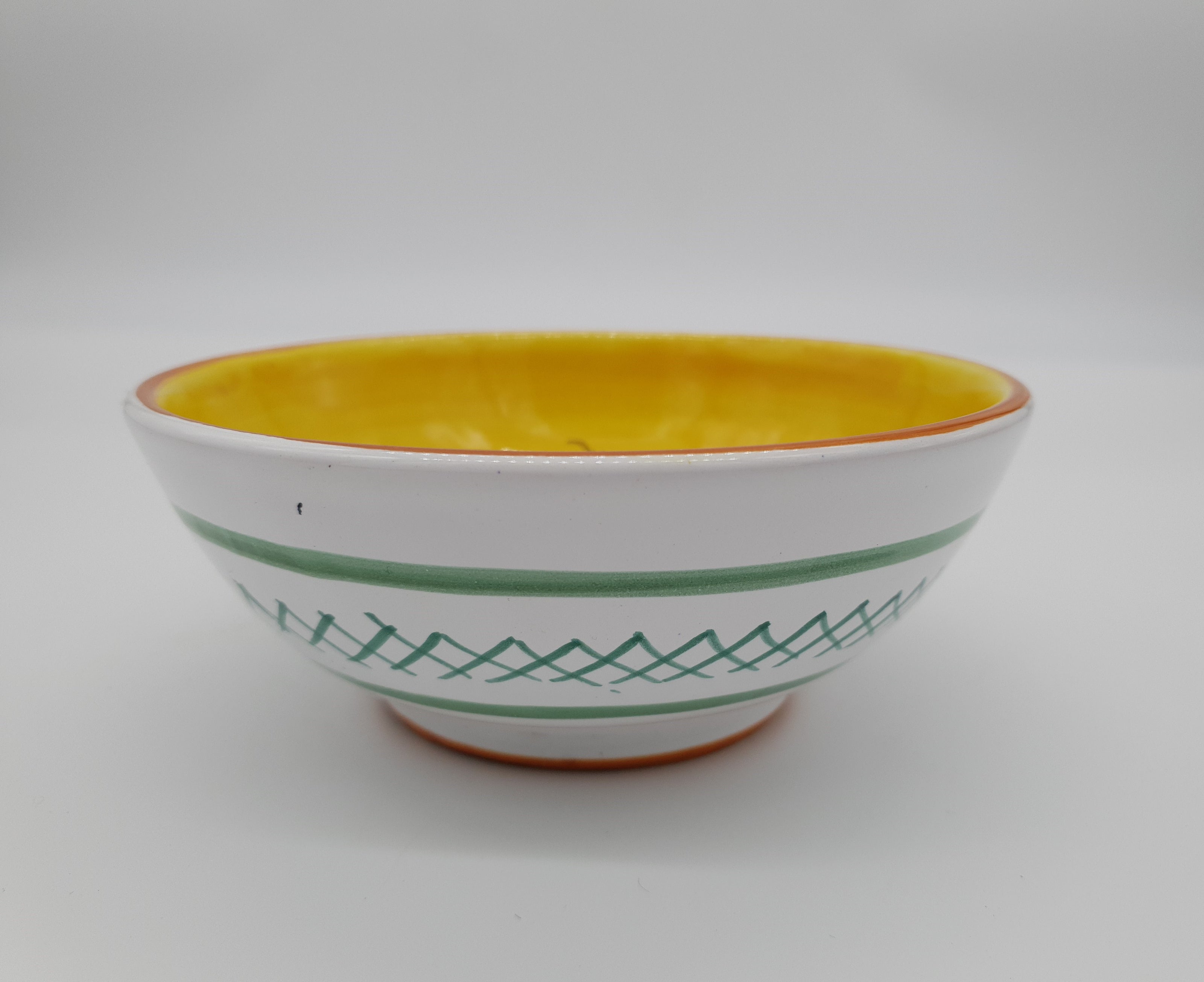 Bolo Decoro Olive Fondo Giallo