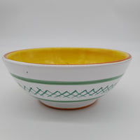 Bowl Olive Bottom Yellow Decor