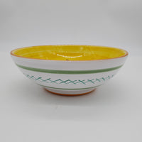 Bowl Olive Bottom Yellow Decor