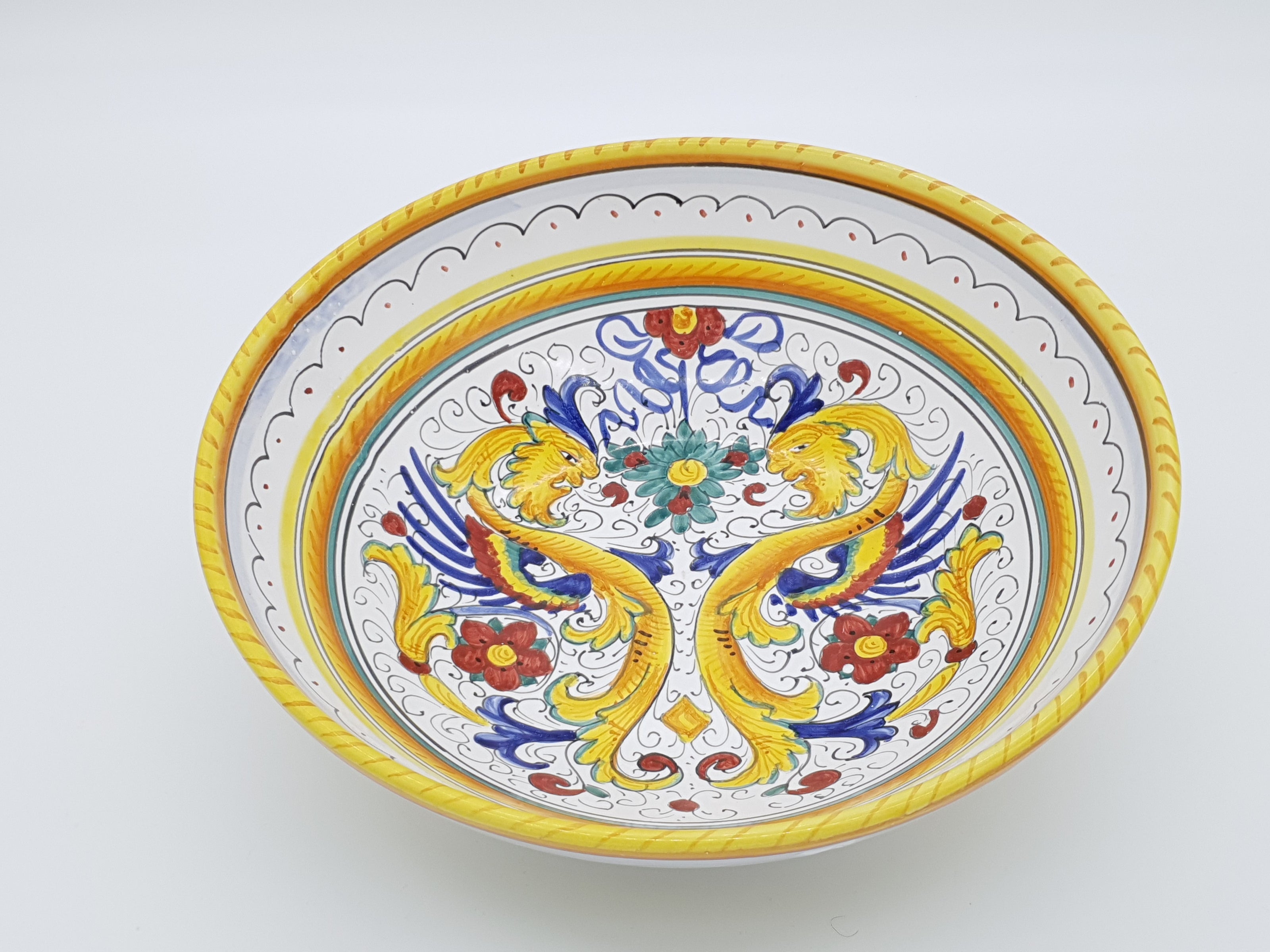 Bolo in Ceramica Decoro Raffaellesco