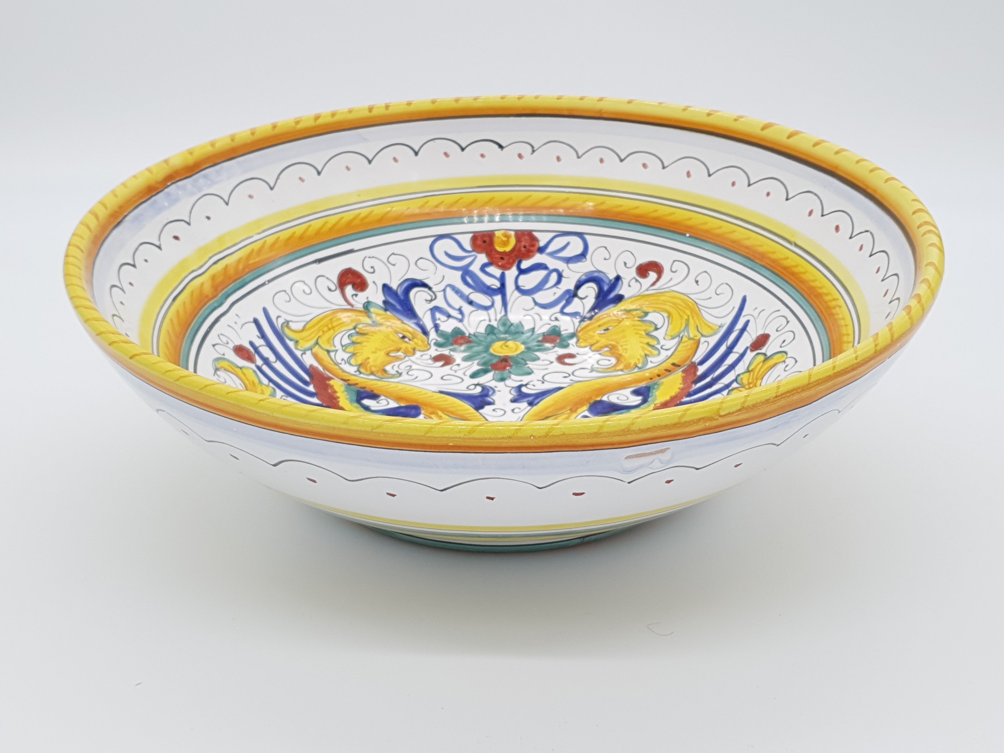 Bolo in Ceramica Decoro Raffaellesco