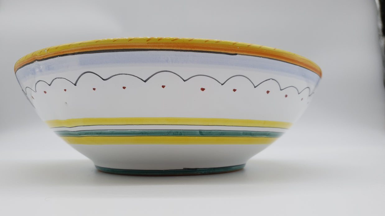 Bolo in Ceramica Decoro Raffaellesco