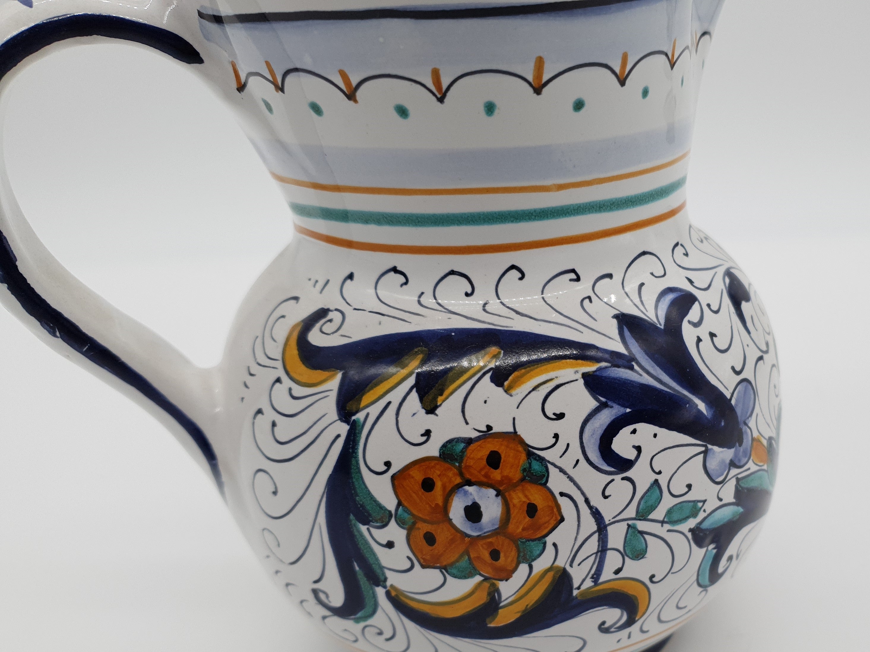 Deruta Decoration Pitcher