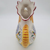 Brocca a Forma di Gallo Decoro Raffaellesco