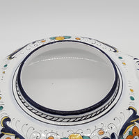 Zuppiera Bassa Con Manici Decoro Deruta