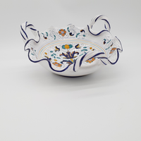 Bowl with 3 Deruta Decor Handles