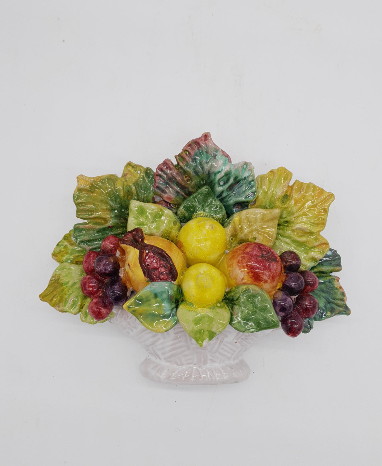 Cestino Frutta assortita in Ceramica