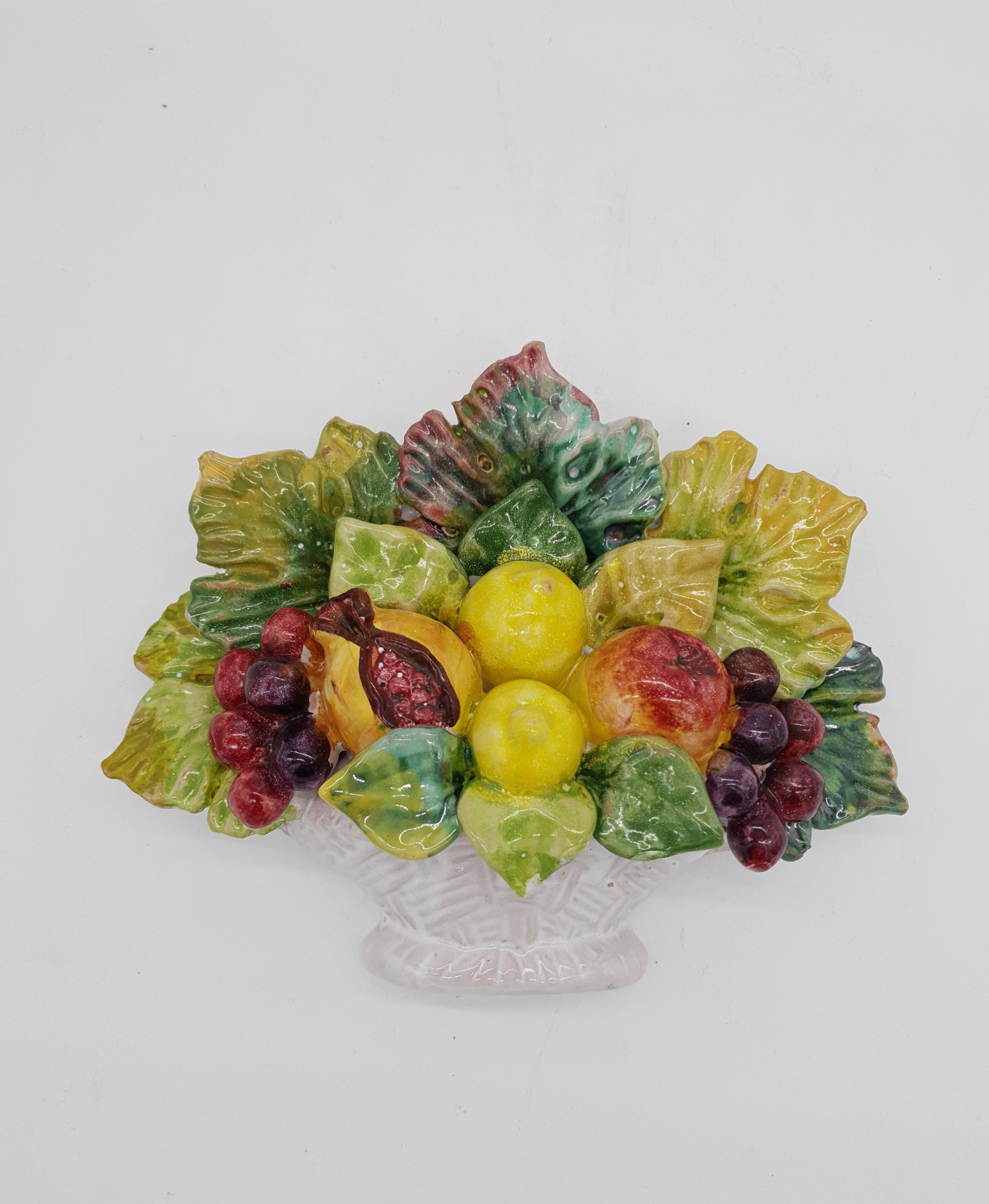 Cestino Frutta assortita in Ceramica