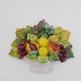 Cestino Frutta assortita in Ceramica