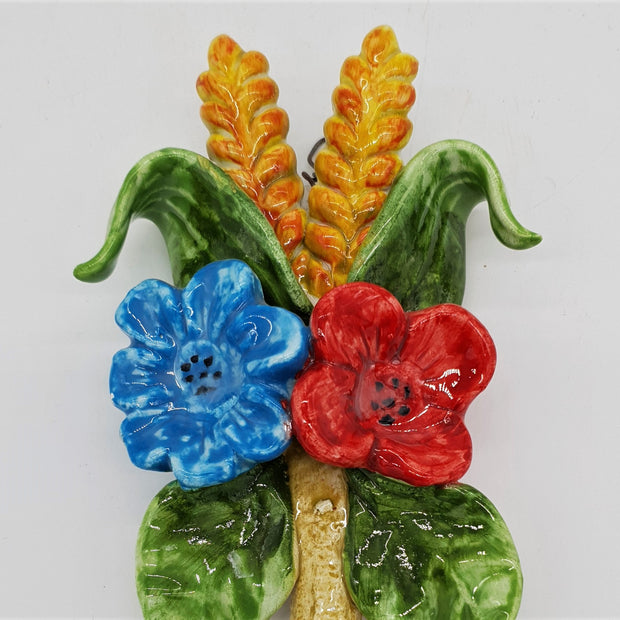 Tufts Of Ceramic Flowers