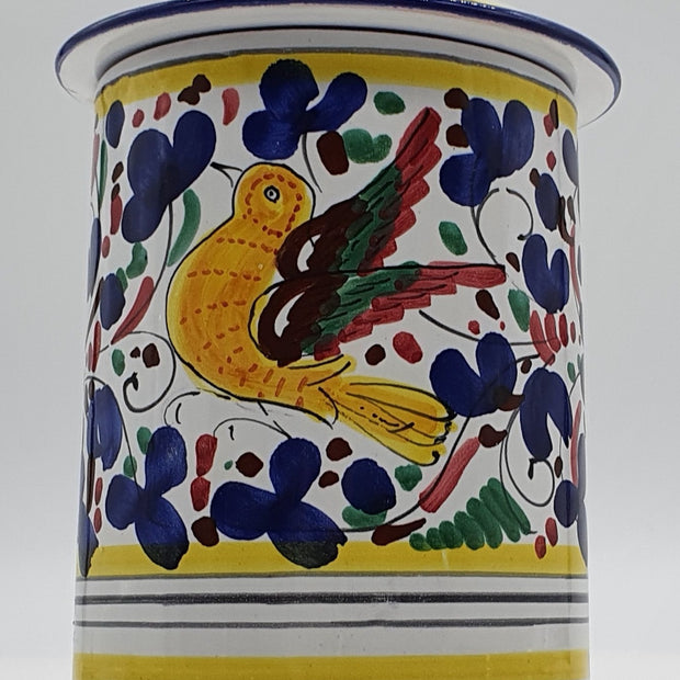 Jar with colored Arabesque decoration