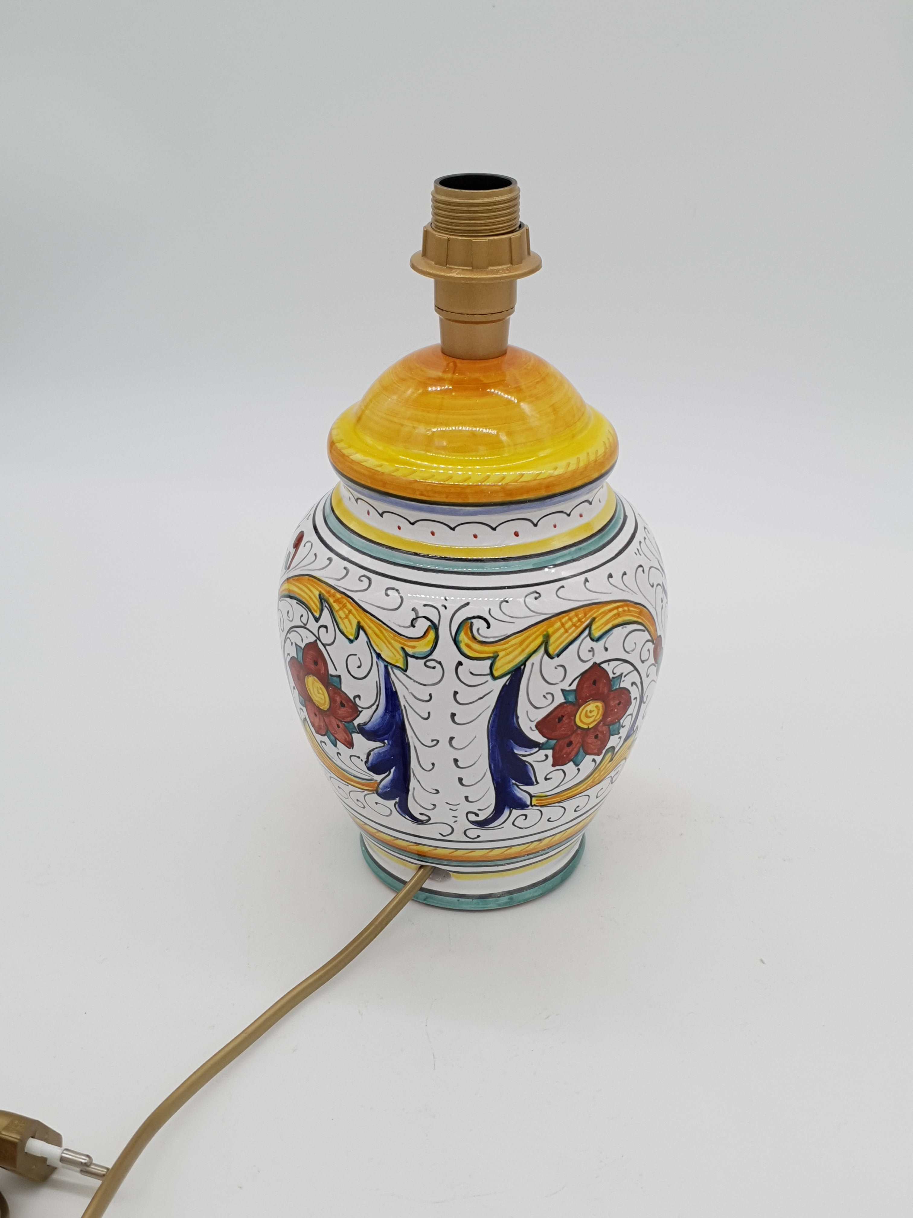 Lampada Piccola Decoro Raffaellesco CAPPELLO NON INCLUSO
