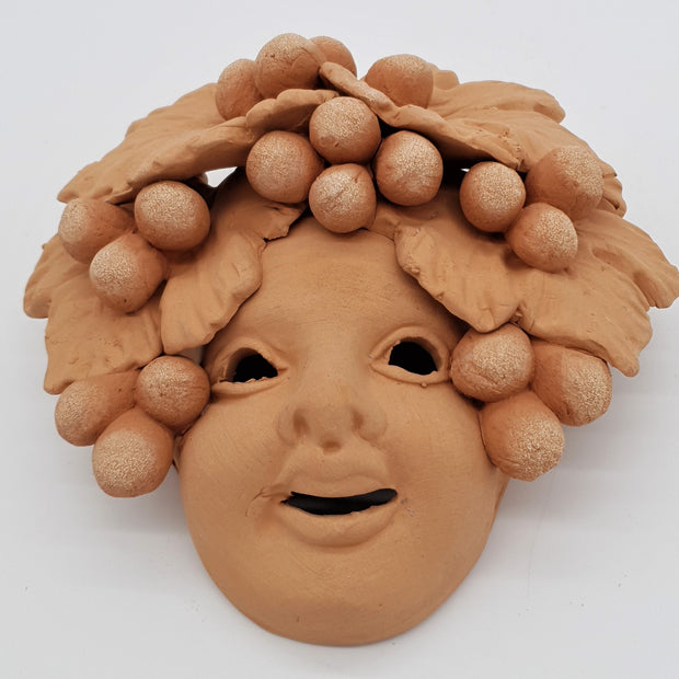 Maschera Bacco Torre Terracotta