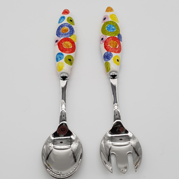 Stainless Steel Cutlery Circles Decoration
