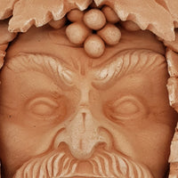 Maschera Bacco Vecchio Grande Terracotta