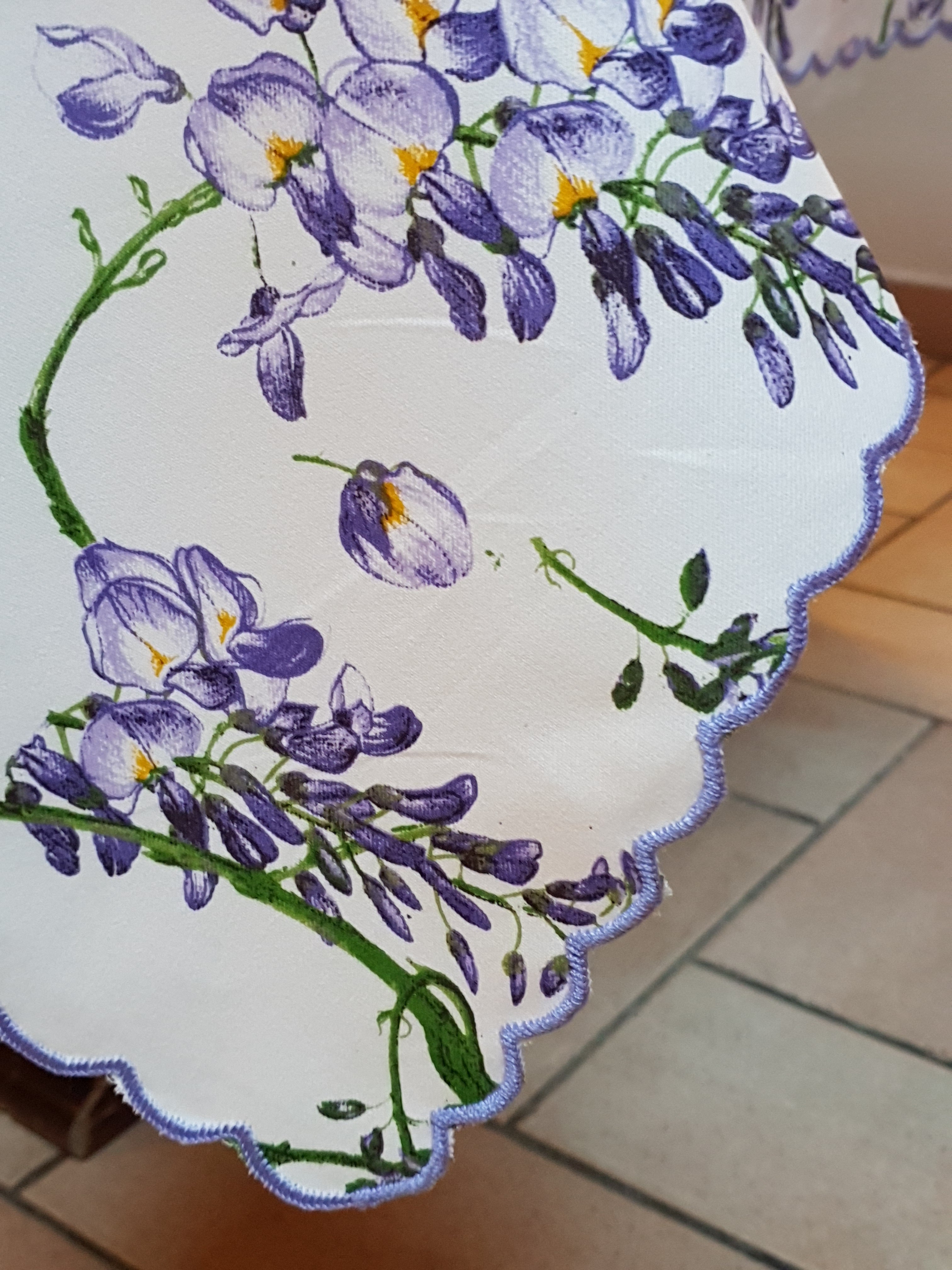 Wisteria Tablecloth Tuscan Tablecloths