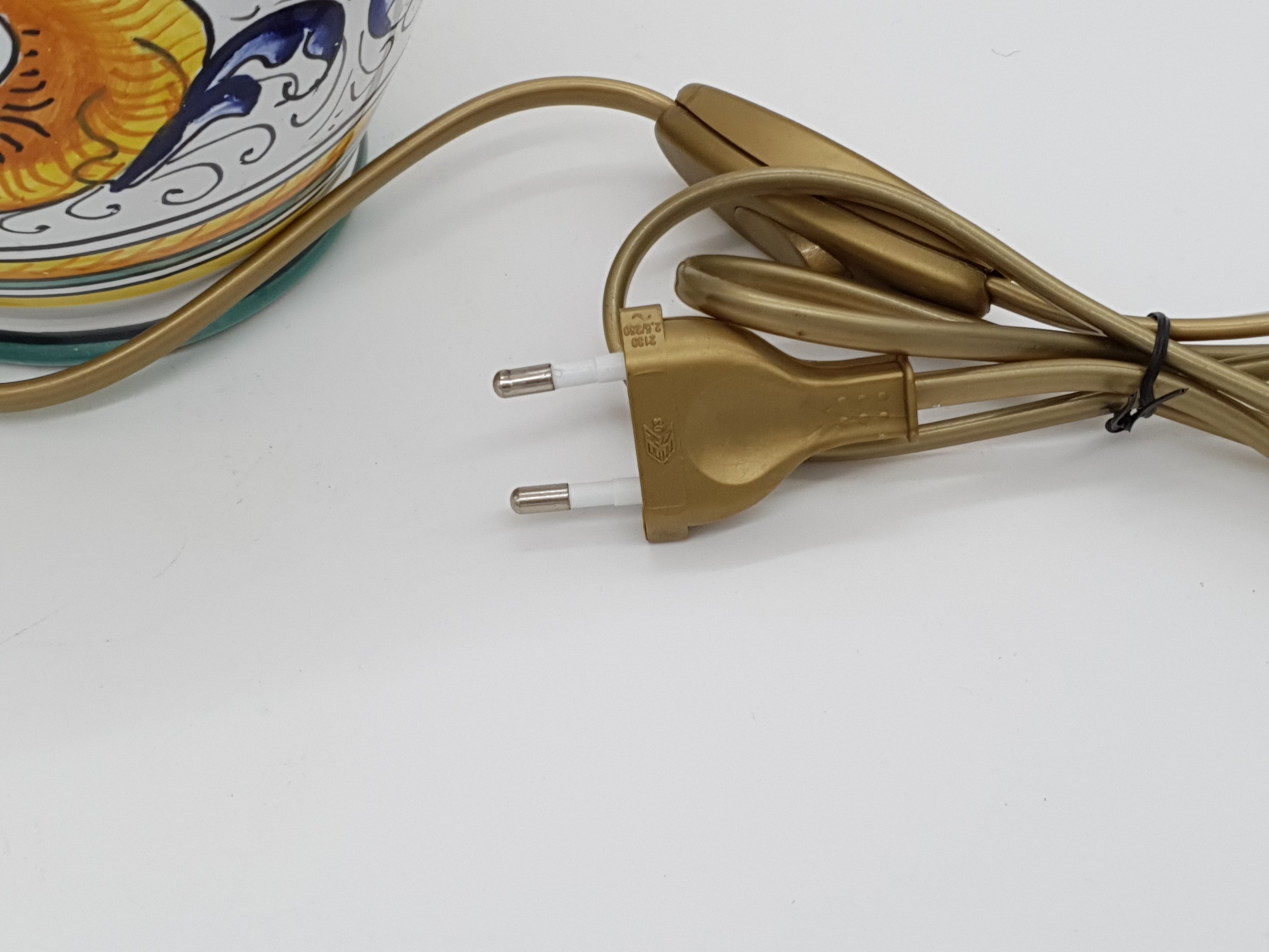 Lampada Piccola Decoro Raffaellesco CAPPELLO NON INCLUSO