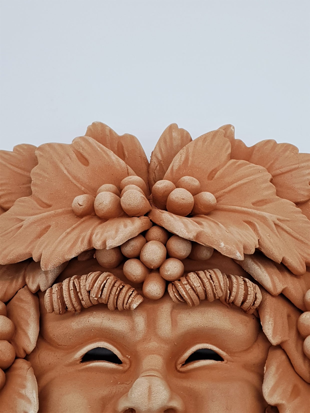 Maschera Bacco Barba Piccolo Terracotta
