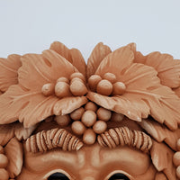 Maschera Bacco Barba Piccolo Terracotta