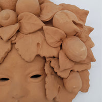 Maschera Bacco Piero Limoni E Melagrane Terracotta