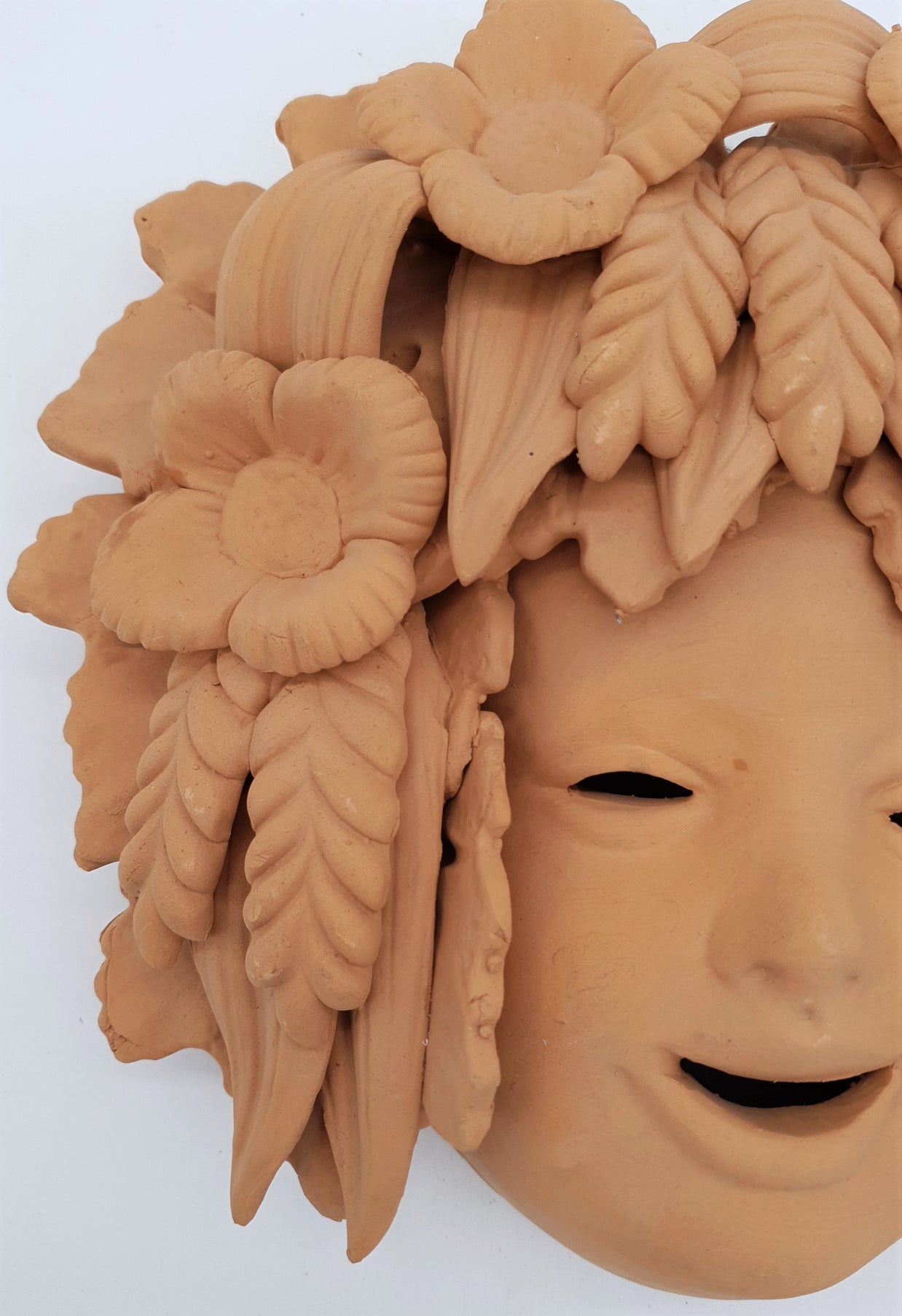 Maschera Piero Grano Terracotta