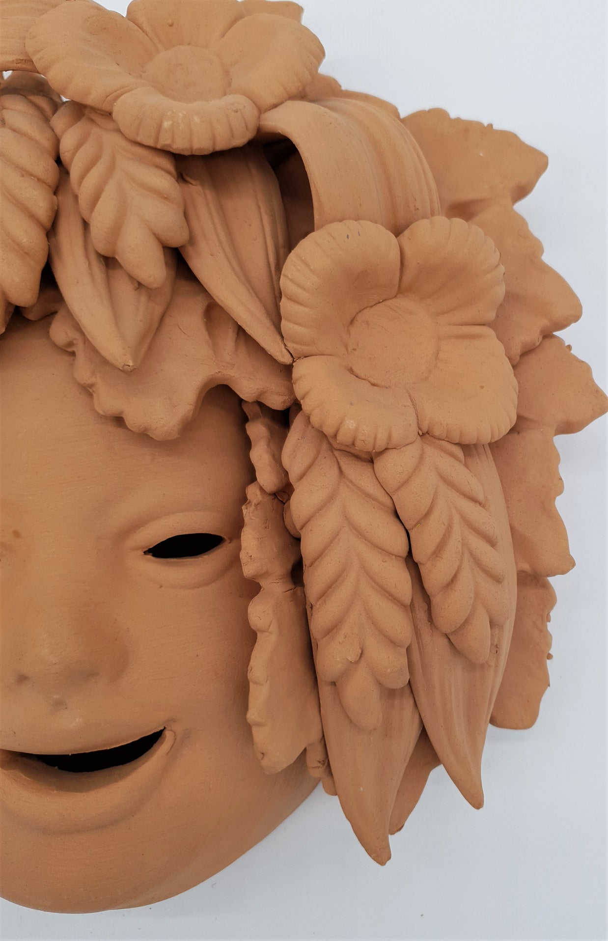 Maschera Piero Grano Terracotta