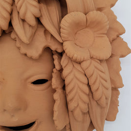 Maschera Piero Grano Terracotta