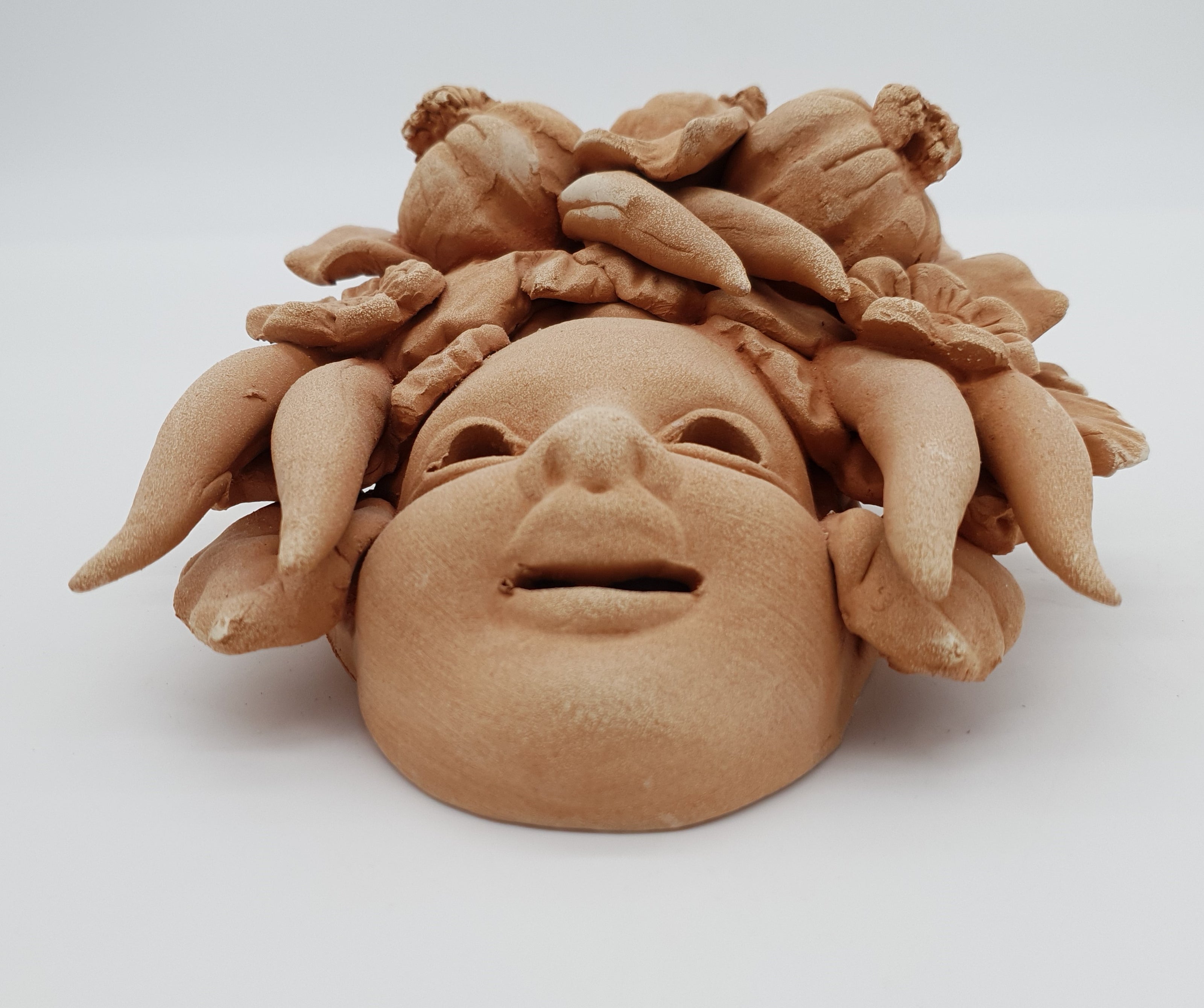 Maschera Torre Aglio Terracotta