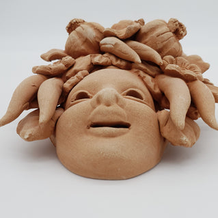 Maschera Torre Aglio Terracotta
