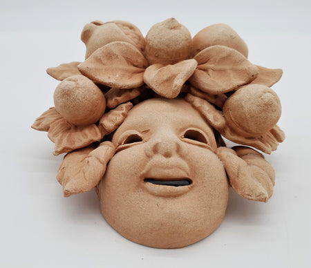 Lemon Tower Mask Terracotta