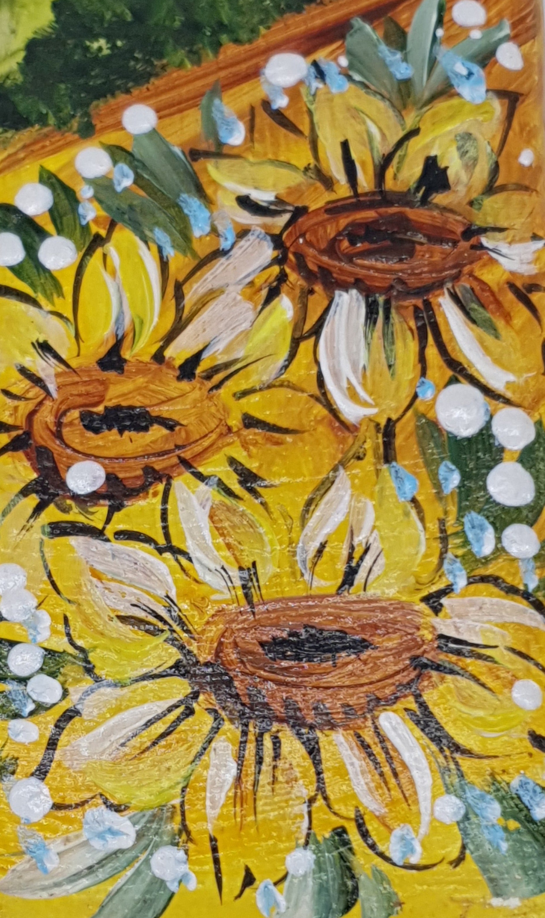Sunflowers tile
