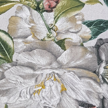 Miros White Flower Tablecloth