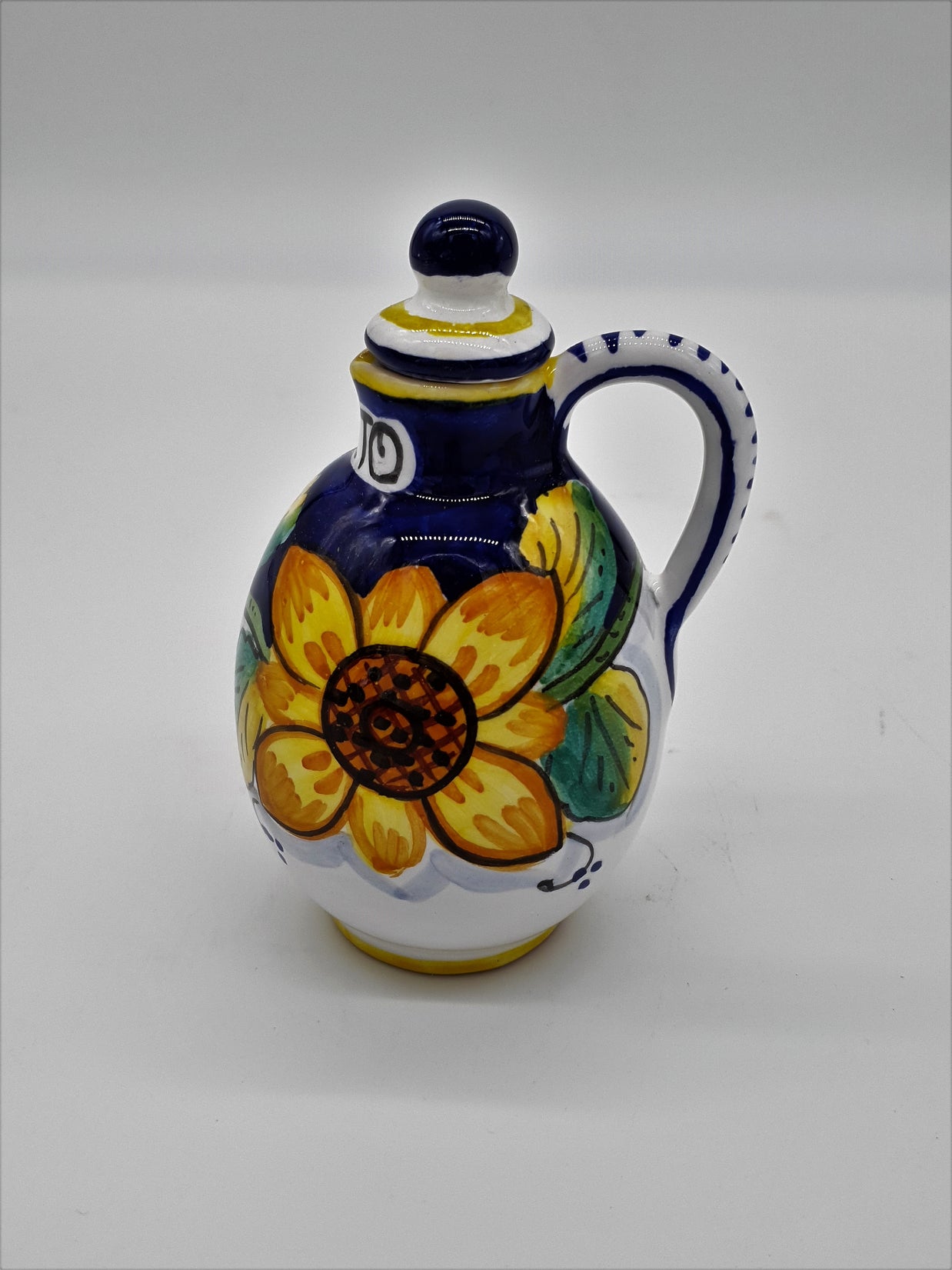 Set Olio Aceto Decoro Girasole Gambino