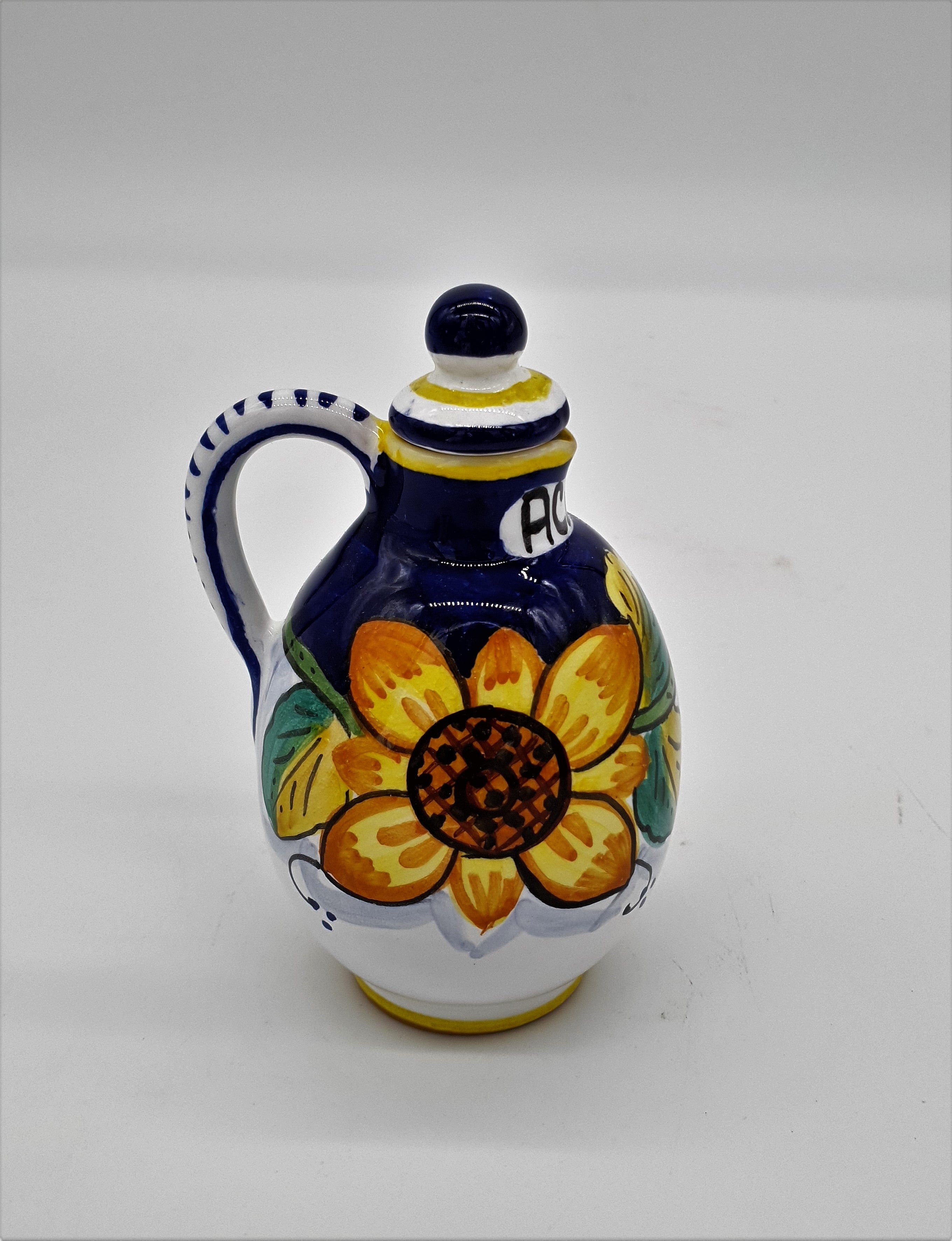 Set Olio Aceto Decoro Girasole Gambino