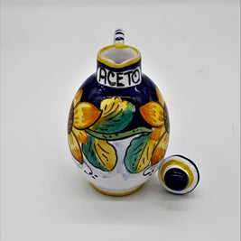 Set Olio Aceto Decoro Girasole Gambino