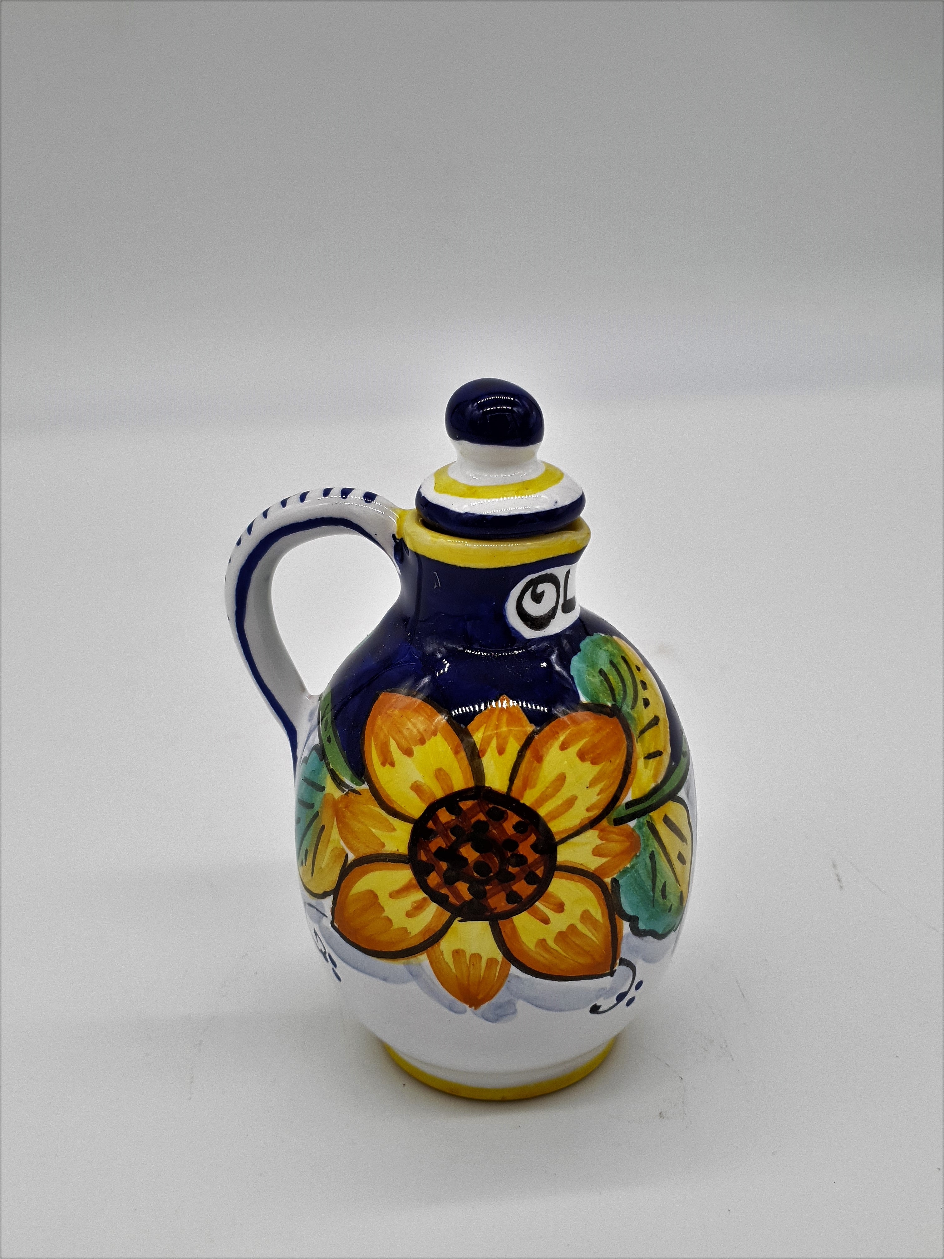Set Olio Aceto Decoro Girasole Gambino