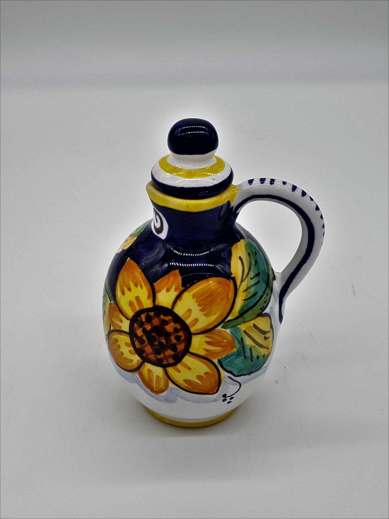 Set Olio Aceto Decoro Girasole Gambino