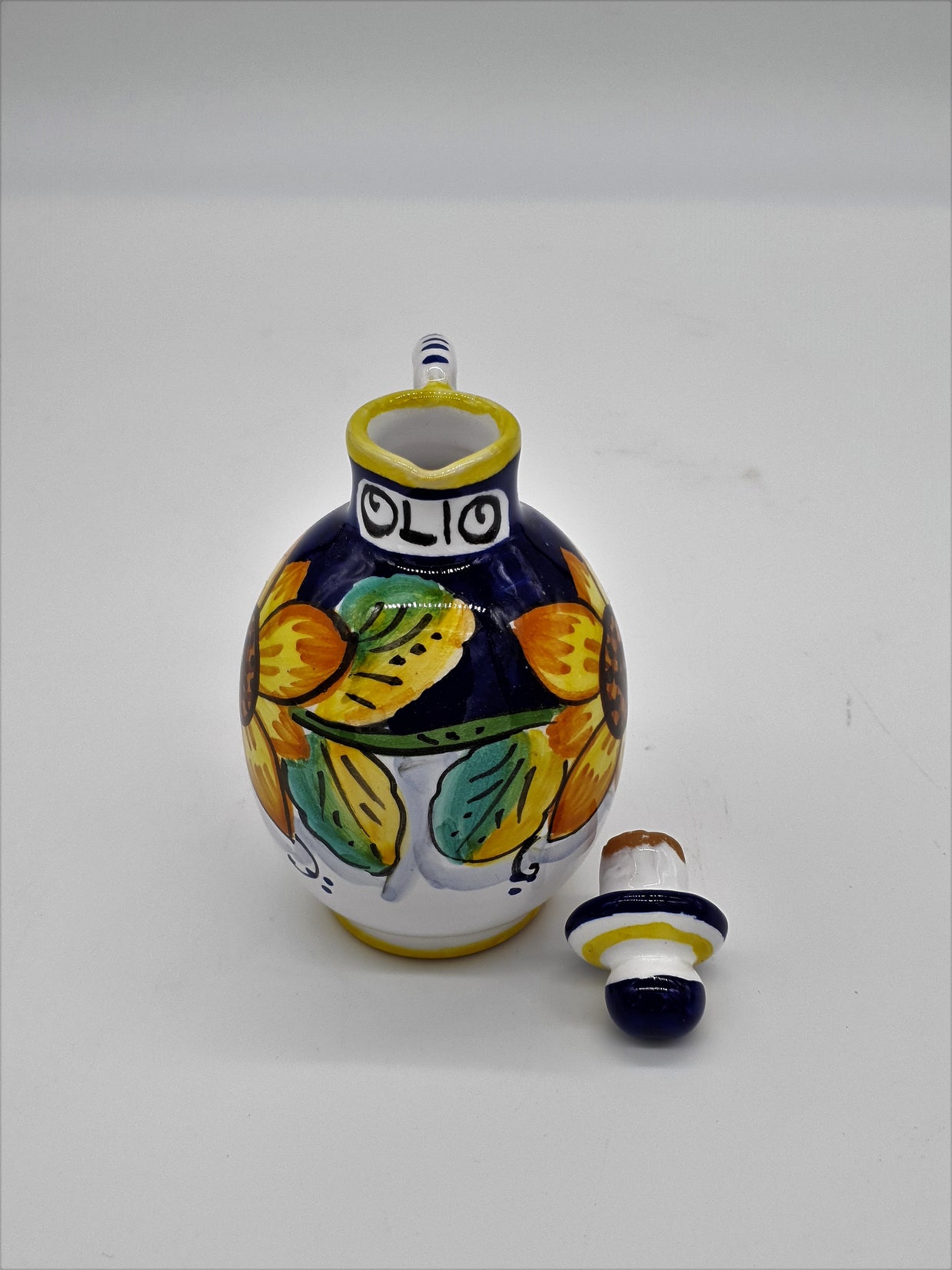 Set Olio Aceto Decoro Girasole Gambino