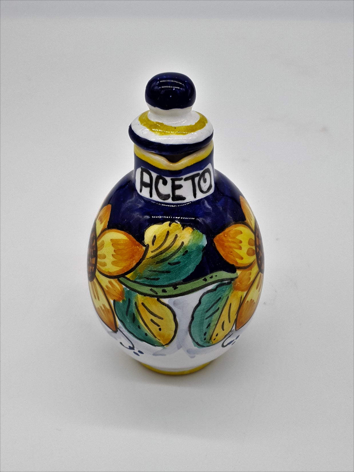 Set Olio Aceto Decoro Girasole Gambino