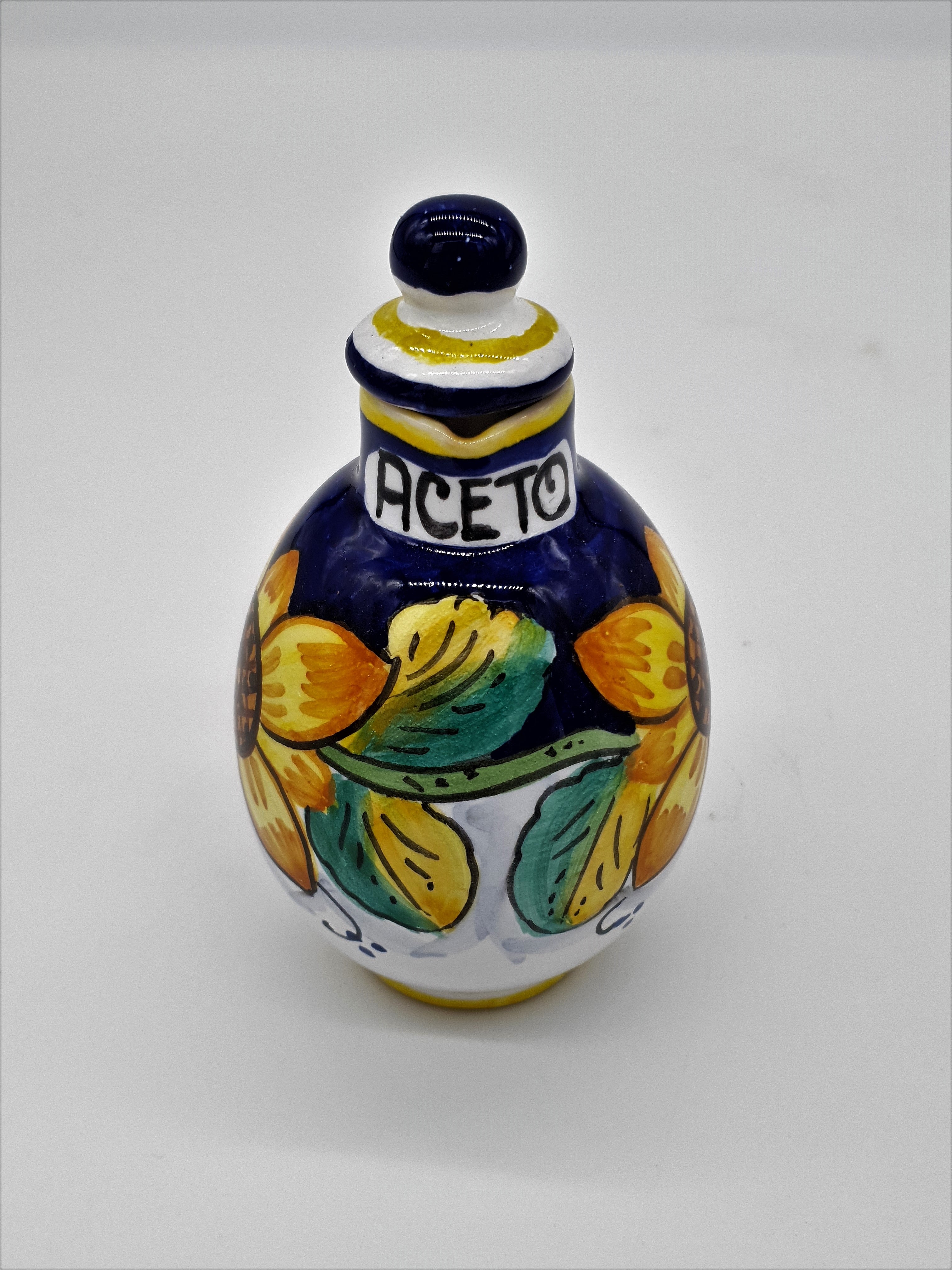 Set Olio Aceto Decoro Girasole Gambino