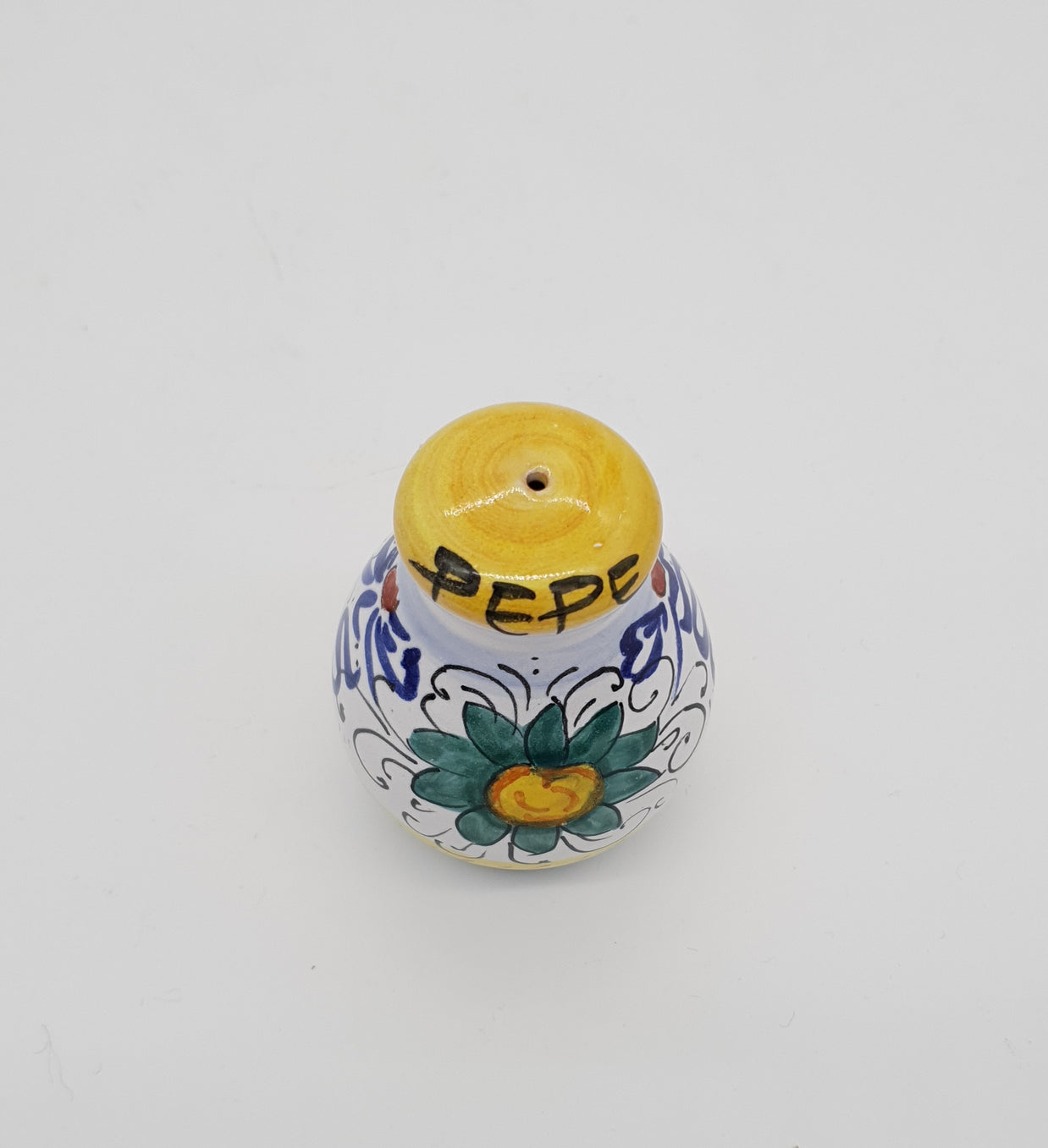 Set Sale e Pepe Olio Aceto Decoro Raffaellesco